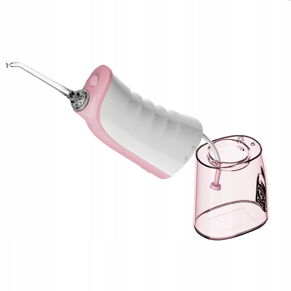 TOOTH IRRIGATOR PINK WIRELESS PULSED DENTAL 4 MODES 5 Kind wireless