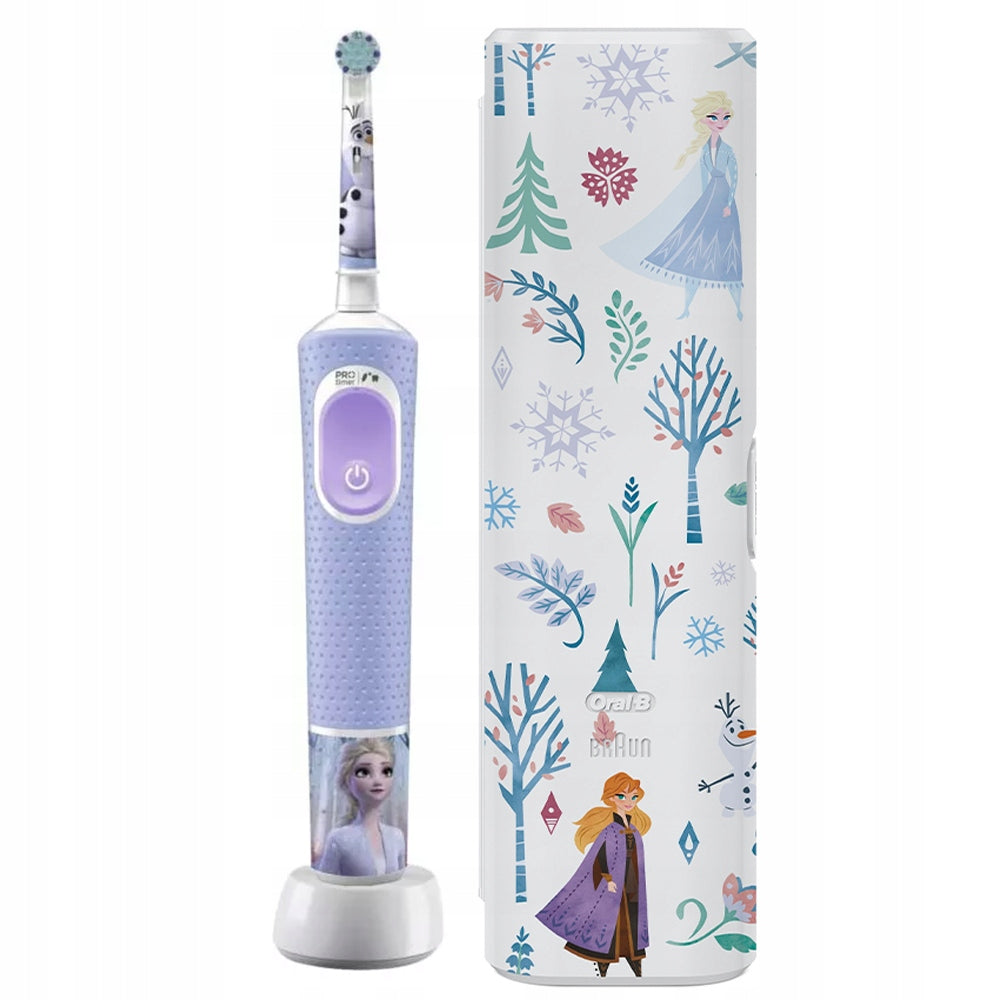 TOOTHBRUSH FOR CHILDREN ORAL-B KIDS PRO FROZEN LAND OF ICE +ETUI Manufacturer code 8006540773338