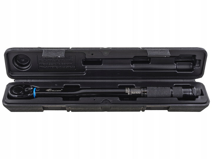 TORQUE WRENCH 3/8" 7-112NM WITH LOCK CR-V CALIBRATION CERTIFICATE Brand Falcon