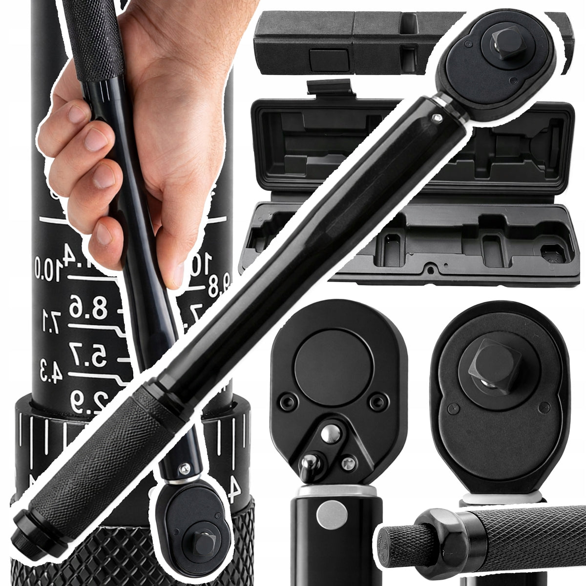 TORQUE WRENCH 7-112Nm RATCHET LOCK-UNLOCK PRECISE