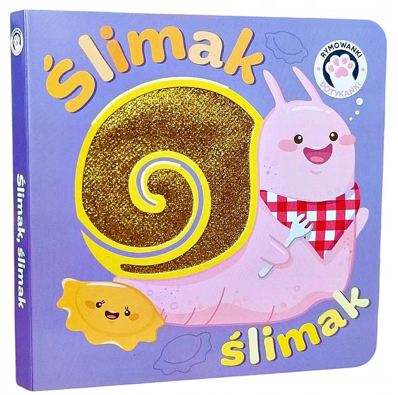 TOUCH BOOK WITH INSERTS WITH WELL-KNOWN RHYMES SNAIL KE Brand no brand