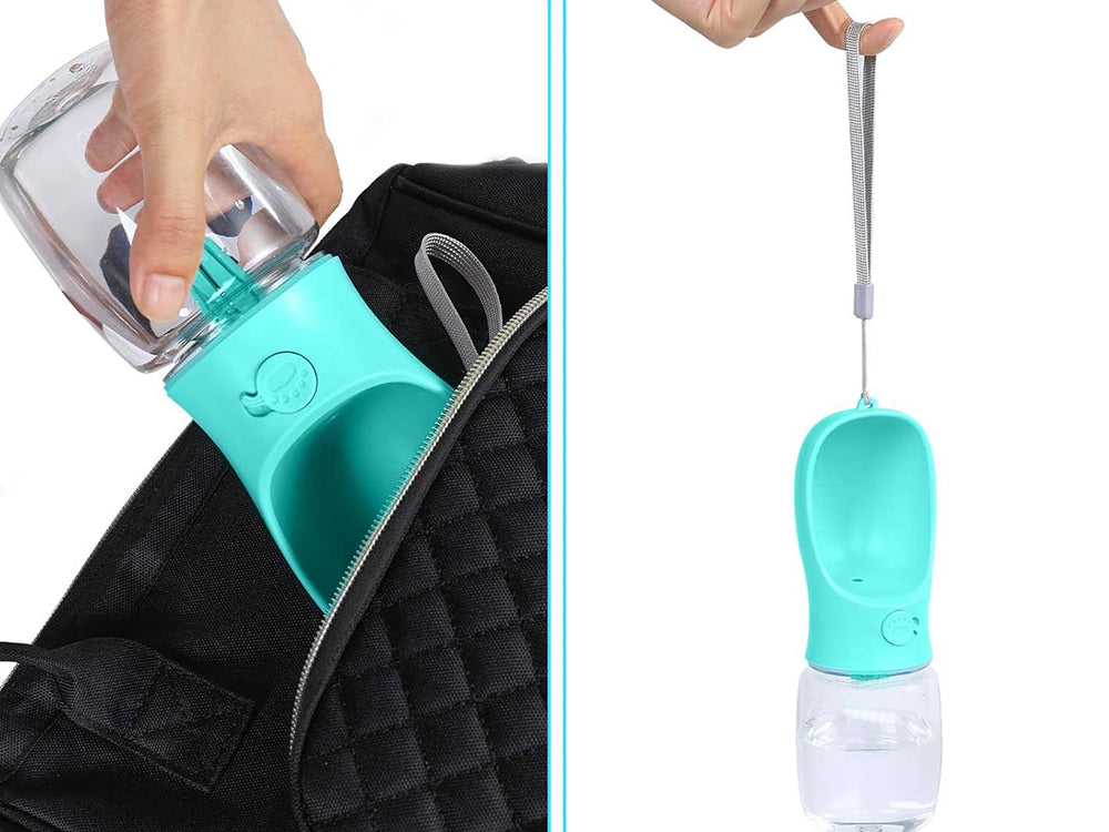 TOURIST BOTTLE Portable WATER BOTTLE CAT DOG BOWL FOR WATER DRINKER XL 350ml EAN (GTIN) 5904734417620