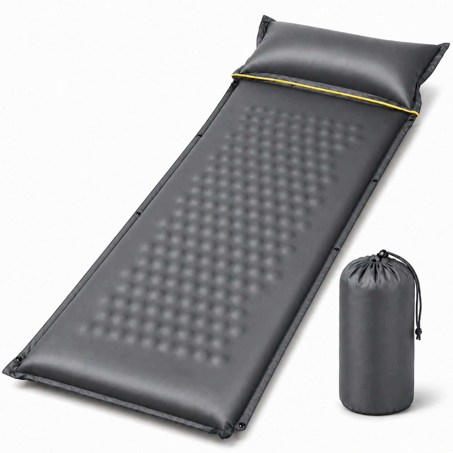 TOURIST MAT SELF-INFLATING 5cm WITH PILLOW 190x60cm Comfort XL