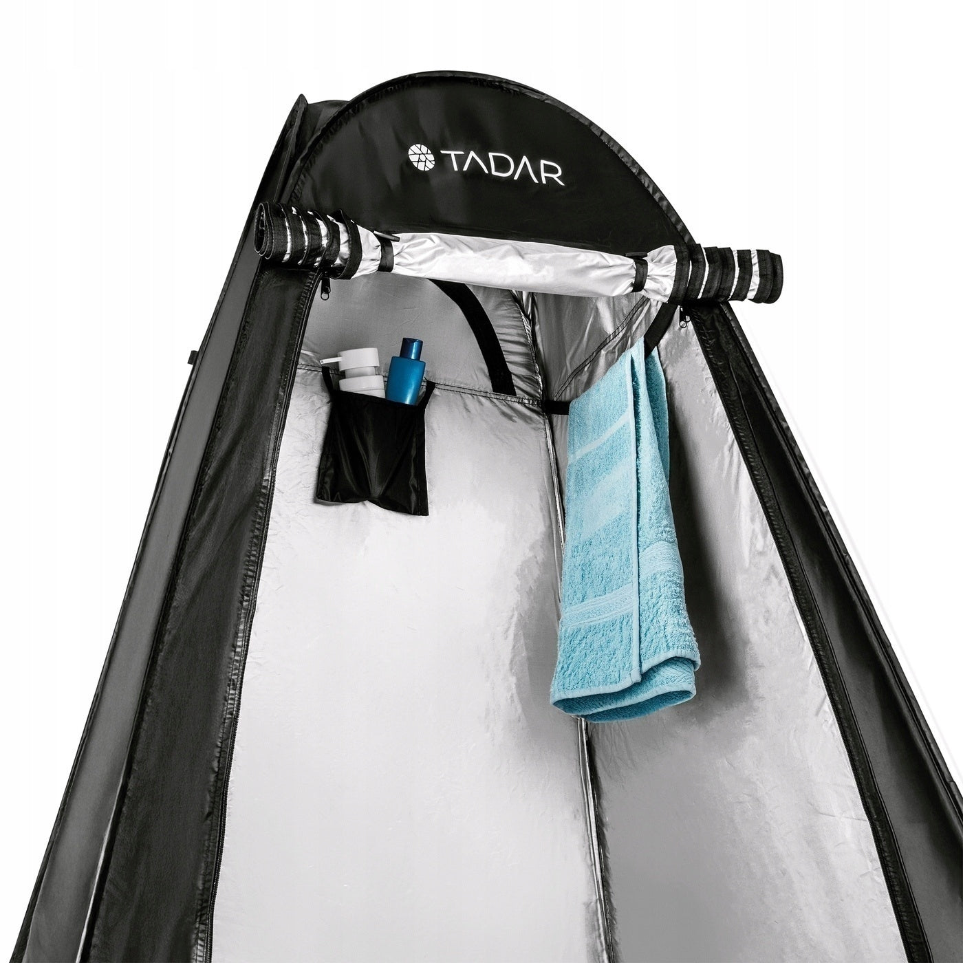 TOURIST SHOWER TENT CHANGING ROOM Camping Tadar 190x120x120 cm Number of entrances 1