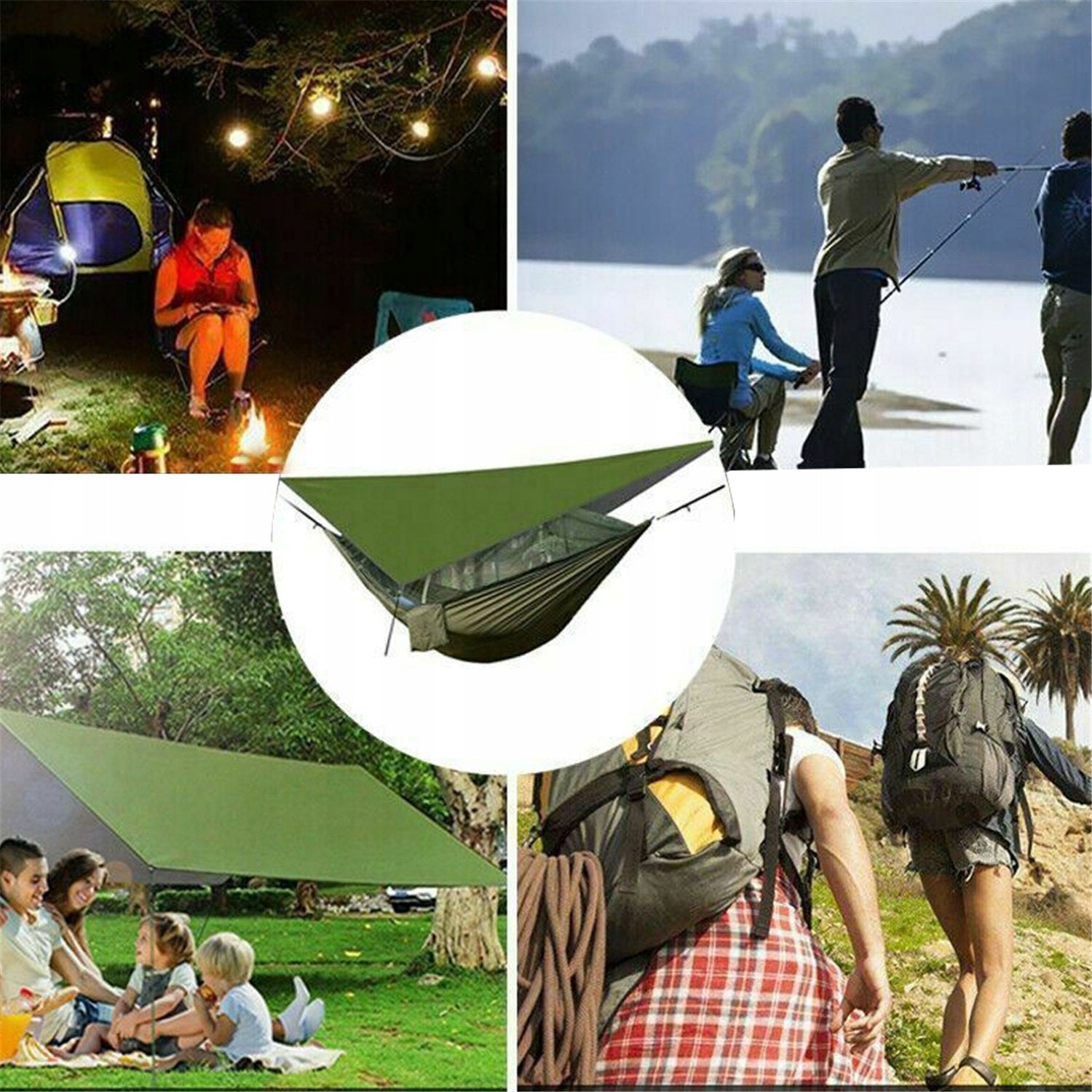 TOURIST TARP CAMPING SHEET PORTABLE UV 3X3M RAIN TENT Manufacturer code 703
