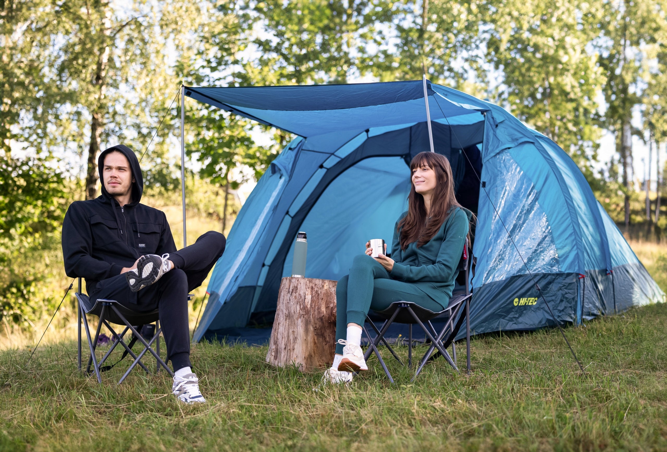 TOURIST TENT HI-TEC TUNELO 5 PERSONS 3000mm Number of entrances 1