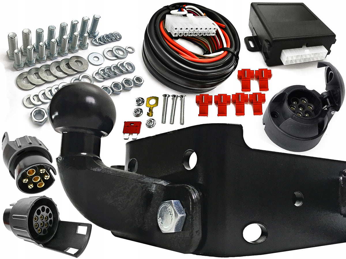TOW HOOK RENAULT TRAFIC 3 III + 7PIN MODULE 2014 - 2024 2100kg