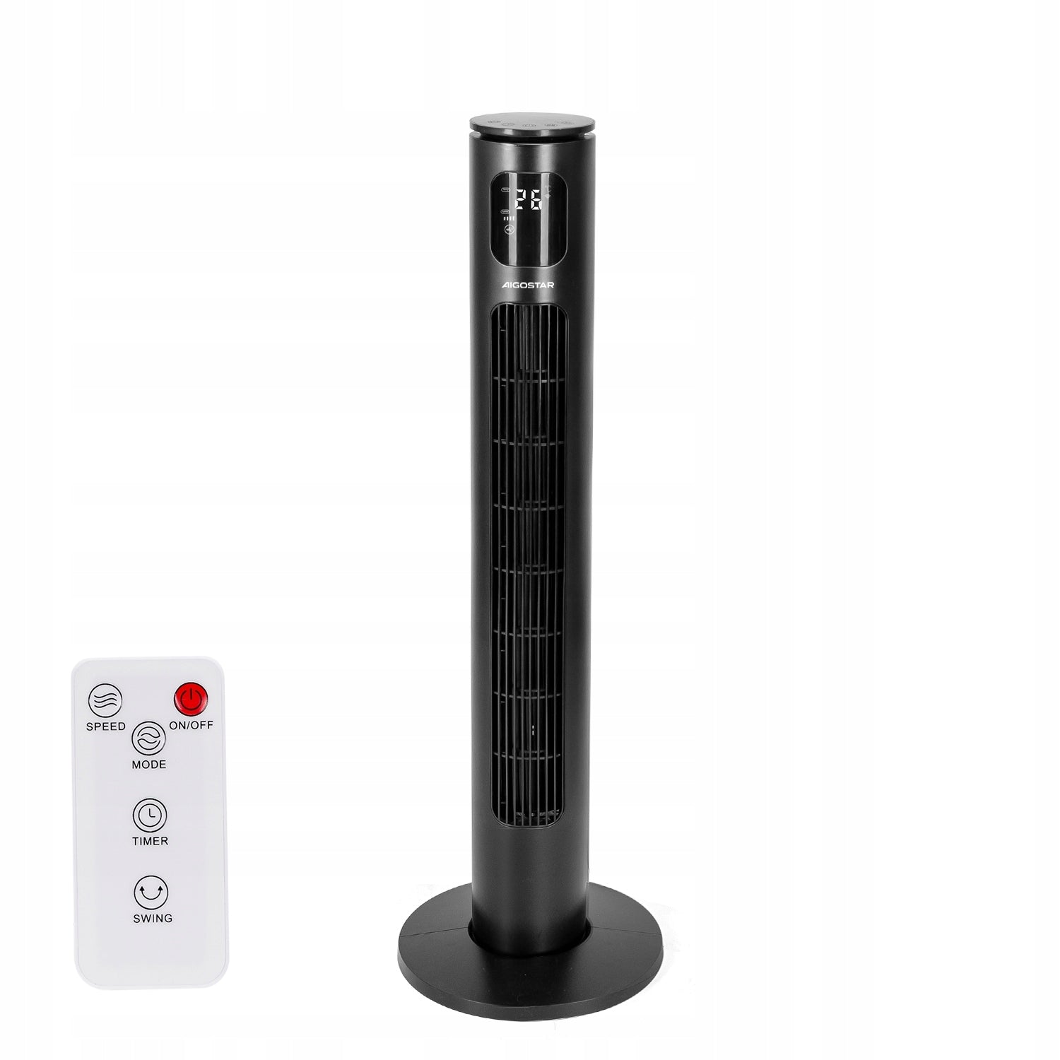 TOWER FAN WIFI REMOTE CONTROL LED OSCILLATION TIMER 50W