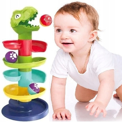 TOWER WITH BALLS BALL SLIDE BALL TRACK