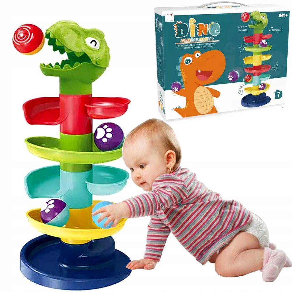 TOWER WITH BALLS BALL SLIDE BALL