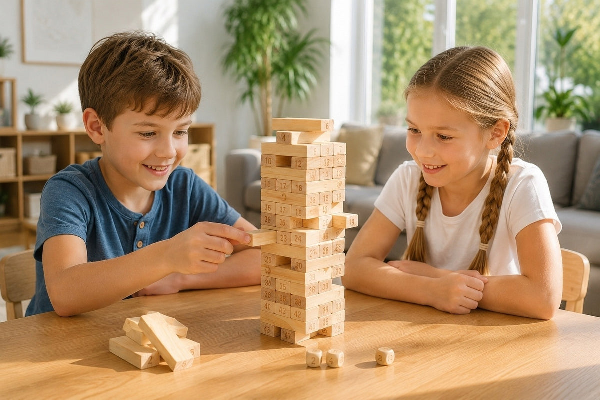 TOWER wooden arcade game 4038 Brand Biały