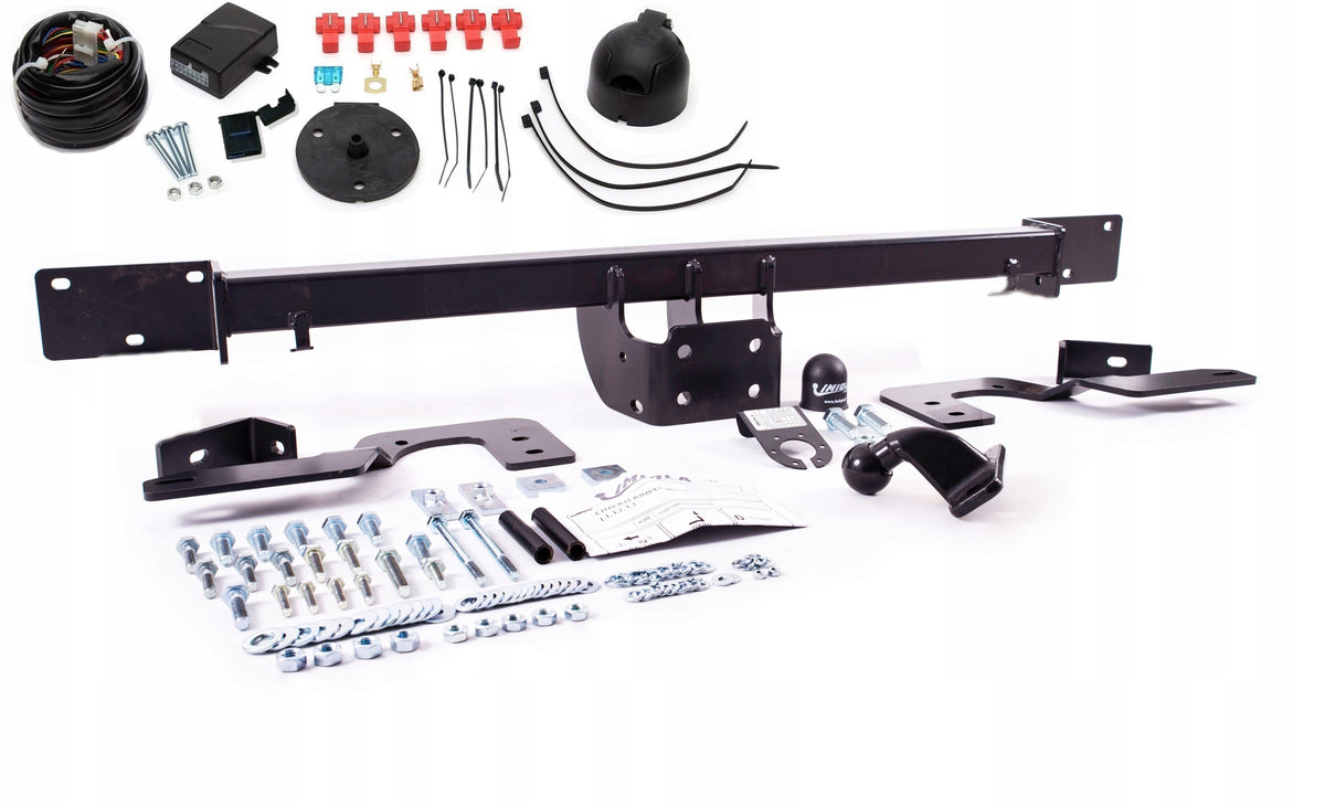 TOWING HOOK+ MODULE 13PIN BOXER DUCATO JUMPER from 2006 to 2025 3500kg Manufacturer's catalog number C/018 AH Furgon M/13