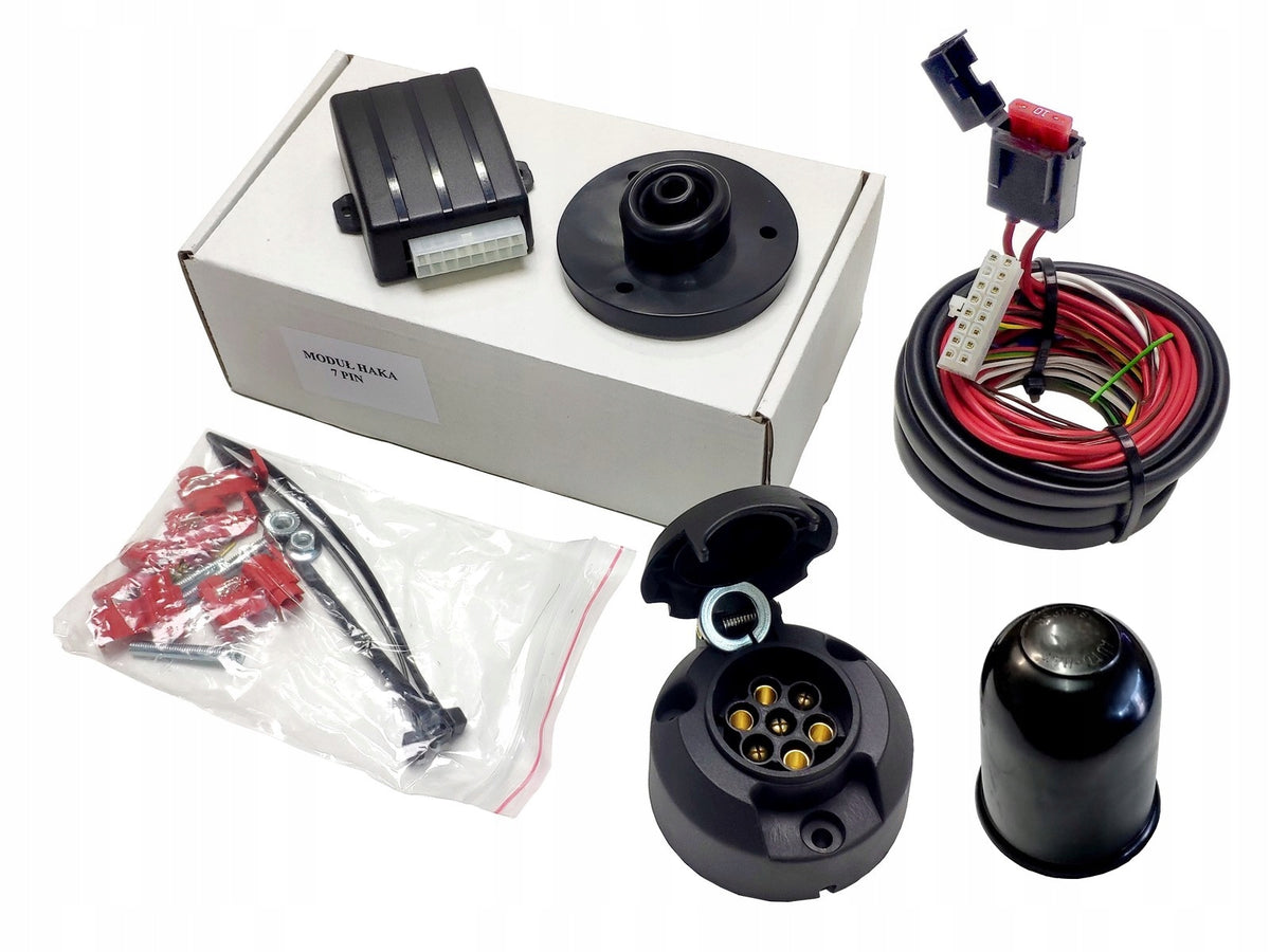 TOWING HOOK MODULE 7PIN FORD TRANSIT CUSTOM 2012 TO 2023 MK1 AND V362 Manufacturer's catalog number LZ_B07314
