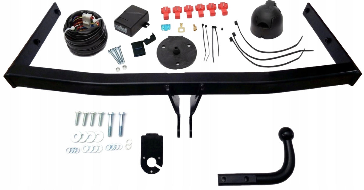 TOWING HOOK + MODULE 7PIN VW VOLKSWAGEN TOURAN FROM 2003 TO 2015