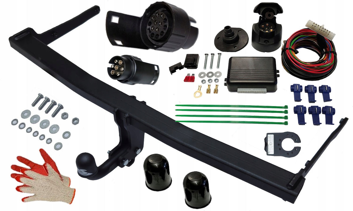TOWING HOOK WITH MODULE VW VOLKSWAGEN T-ROC 1 I OD2017 A11+BEAM7PIN13P