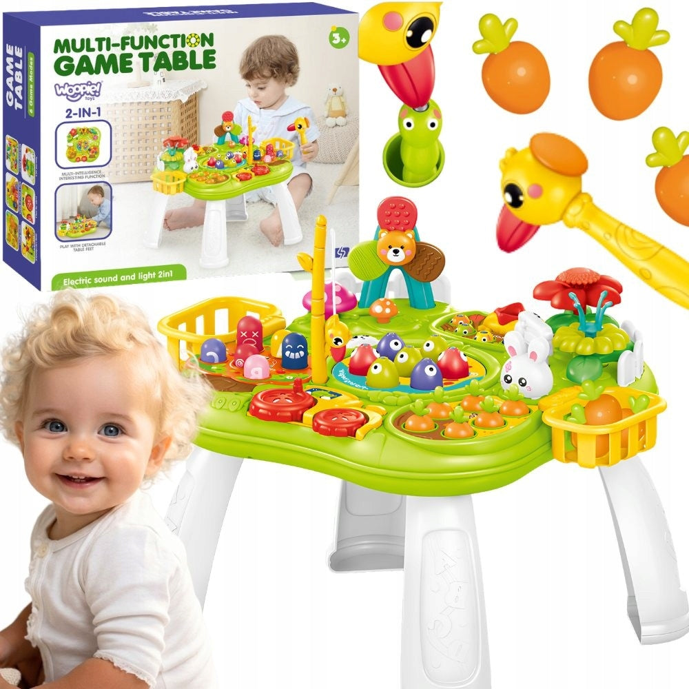 TOY 2IN1 INTERACTIVE EDUCATIONAL TABLE