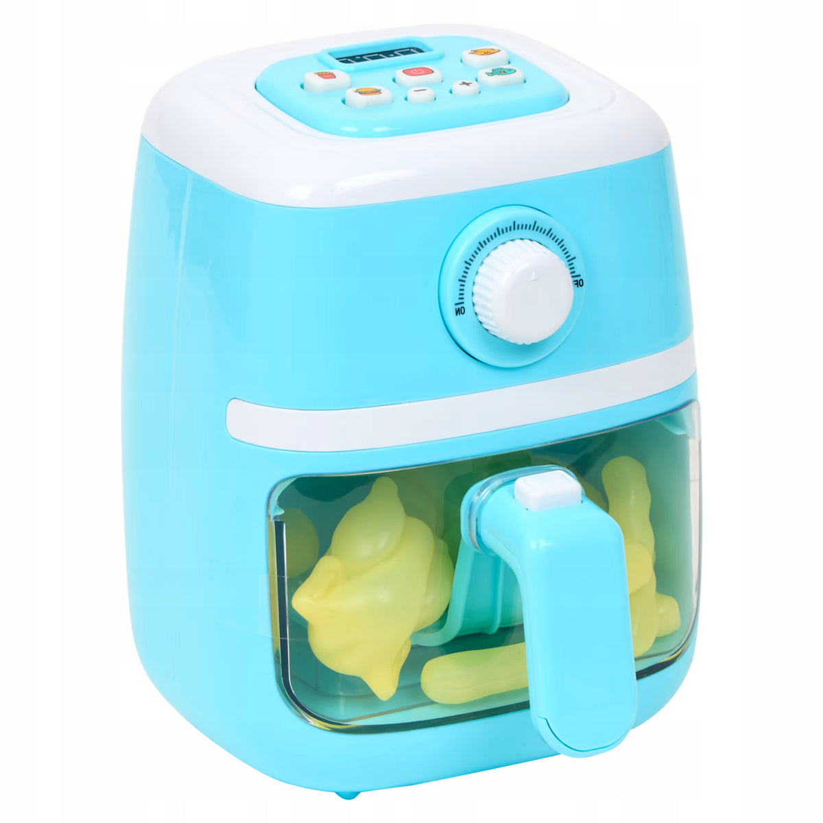 TOY AIR FRYER WITH SOUND INTERACTIVE AIR FRYER WITH FOOD SET