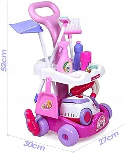 TOY CLEANING KIT FOR CHILDREN STROLLER VACUUM CLEANER SOUNDS OF LIGHT
