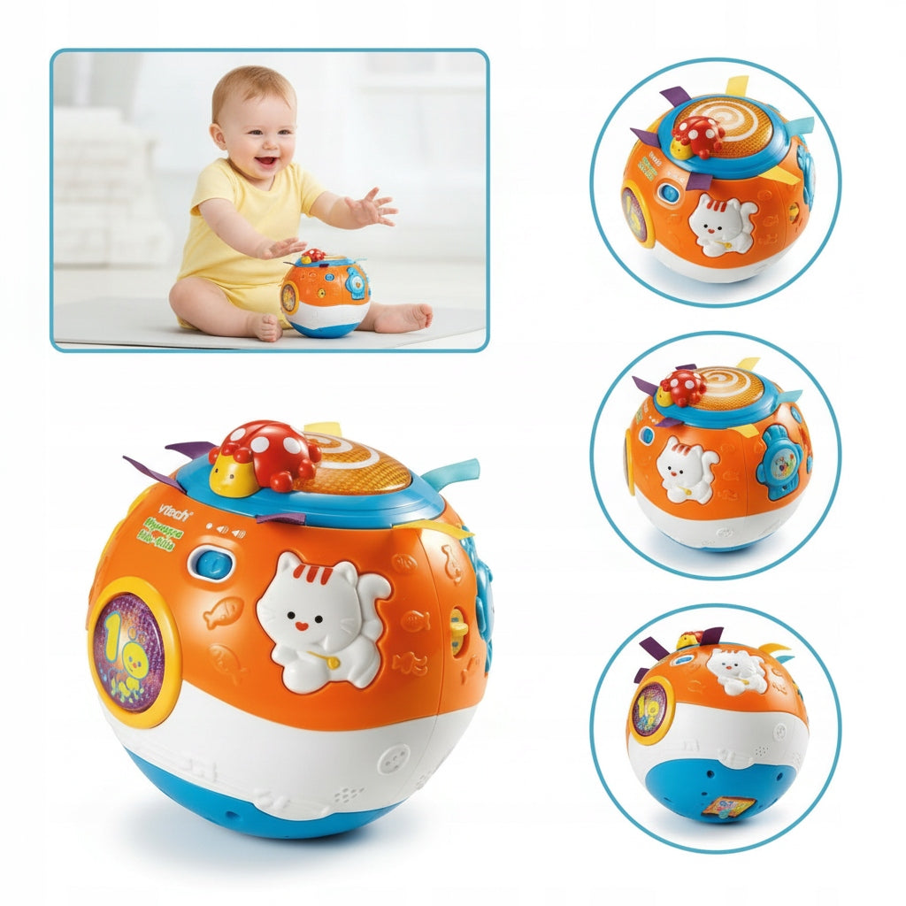 TOY CRAWLING ENCOURAGEMENT BALL FOR BABY 6 MONTHS HALF A YEAR Brand 100