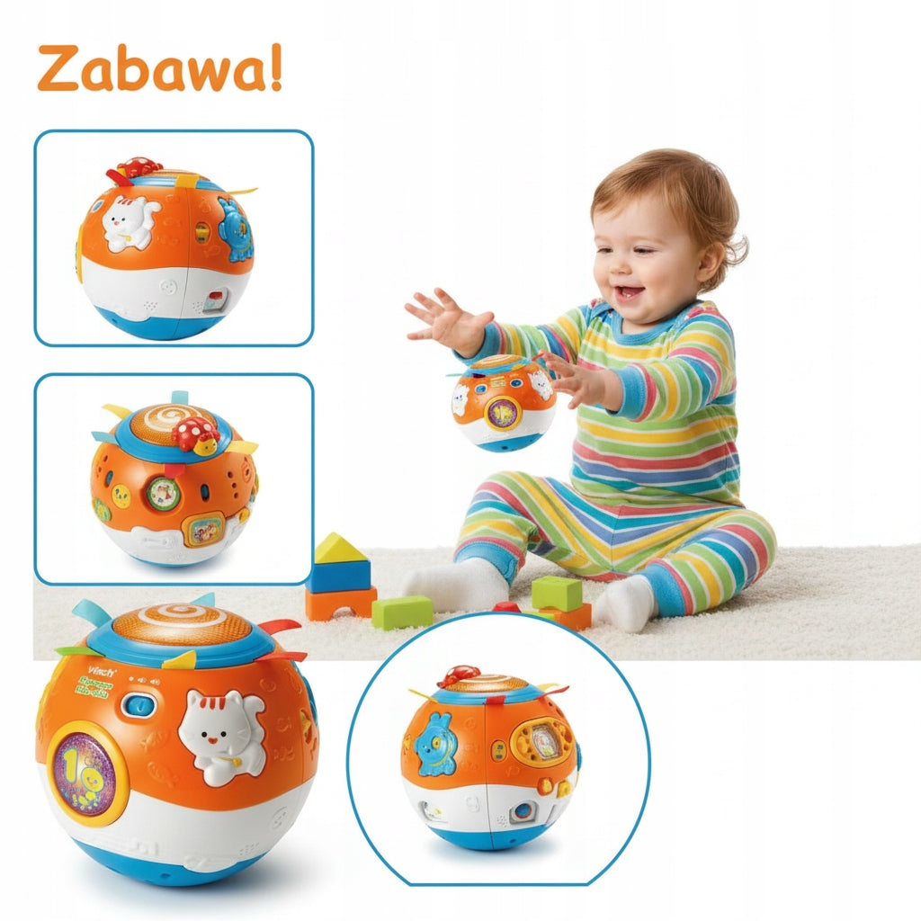 TOY CRAWLING ENCOURAGEMENT BALL FOR BABY 6 MONTHS HALF A YEAR Packaging status original
