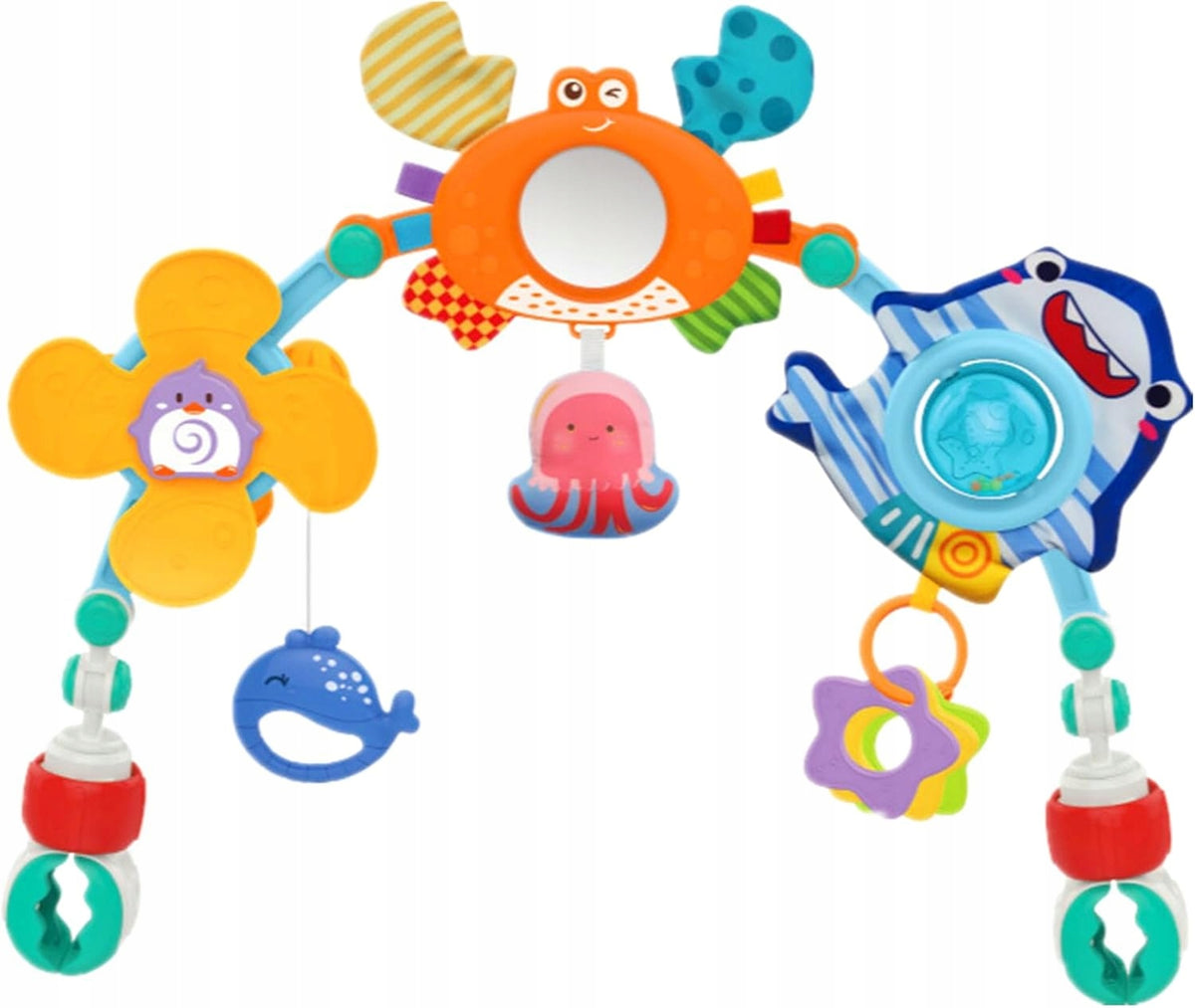 TOY FOR STROLLER SEAT CHAIRS SENSORY PENDANTS RATTLES HE0305