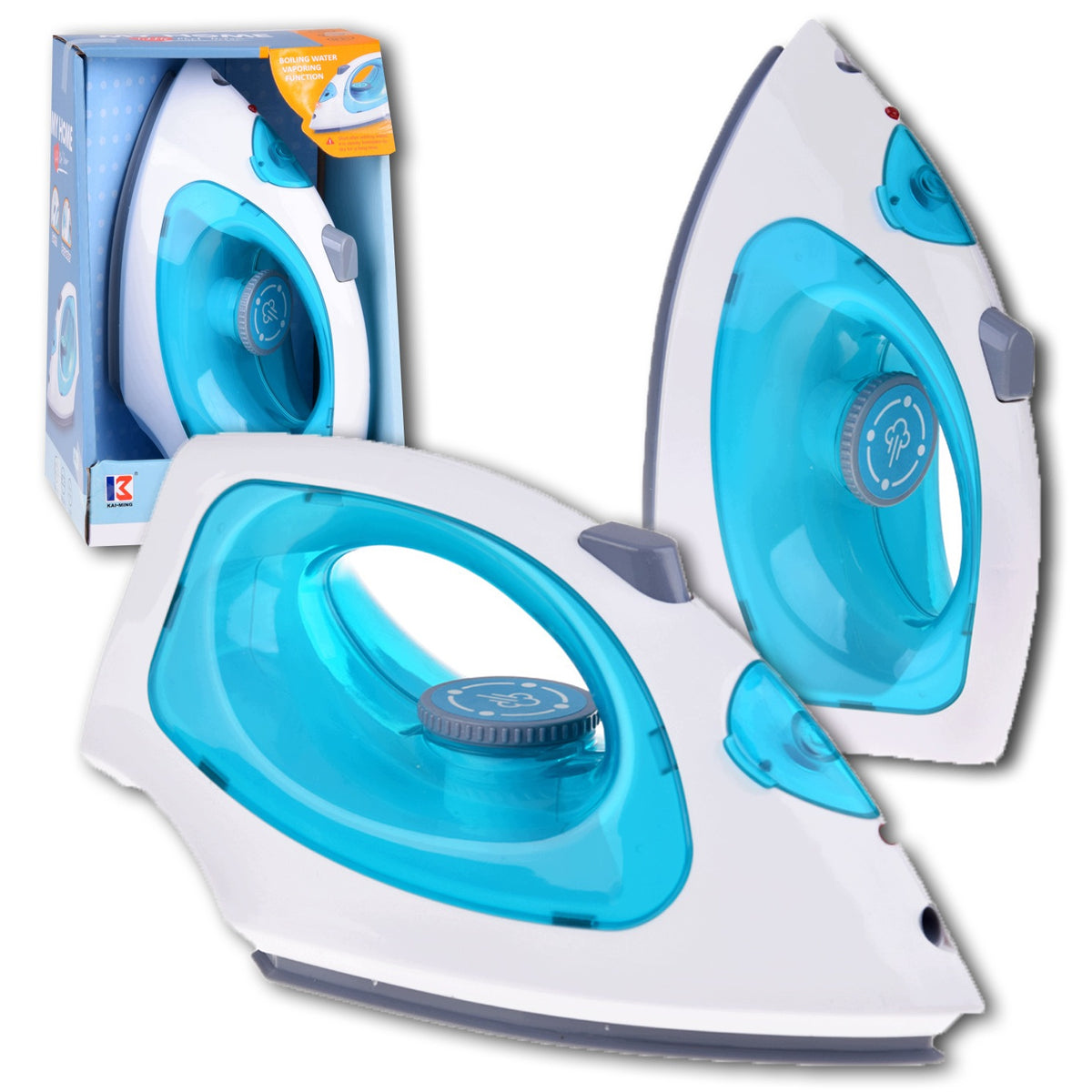 TOY IRON FOR BATHROOM AGD STEAMS LIGHT INTERACTIVE SOUND