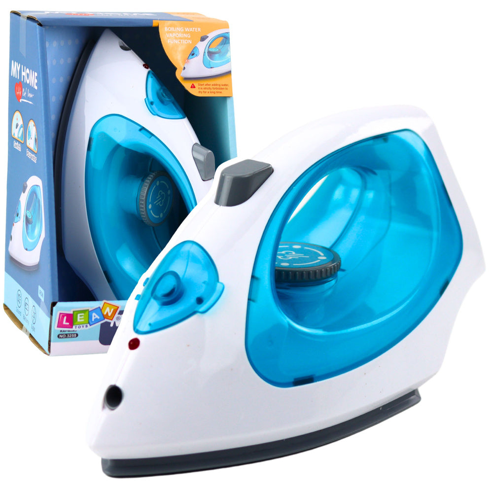 TOY SMALL LADY HOUSE IRON FUNCTION STEAM LIGHT SOUNDS