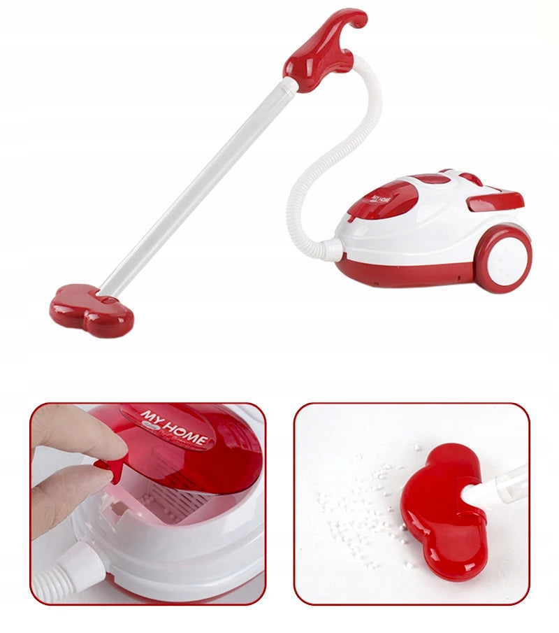 TOY VACUUM CLEANER FOR CHILDREN INTERACTIVE VACUUM CLEANER RUNS ON BATTERIES Manufacturer code LT55