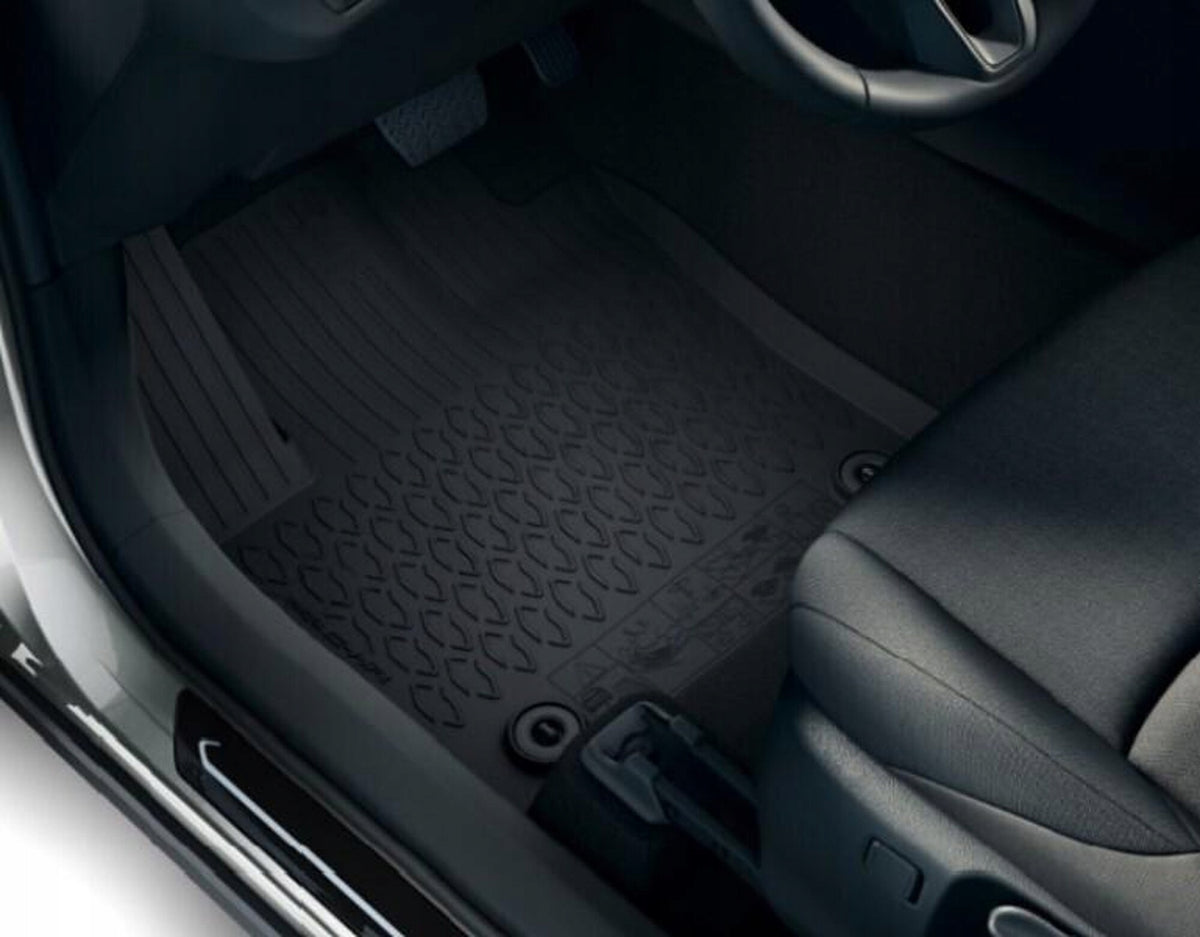 TOYOTA C-hr Rubber Rugs set black PW210-10023 OE