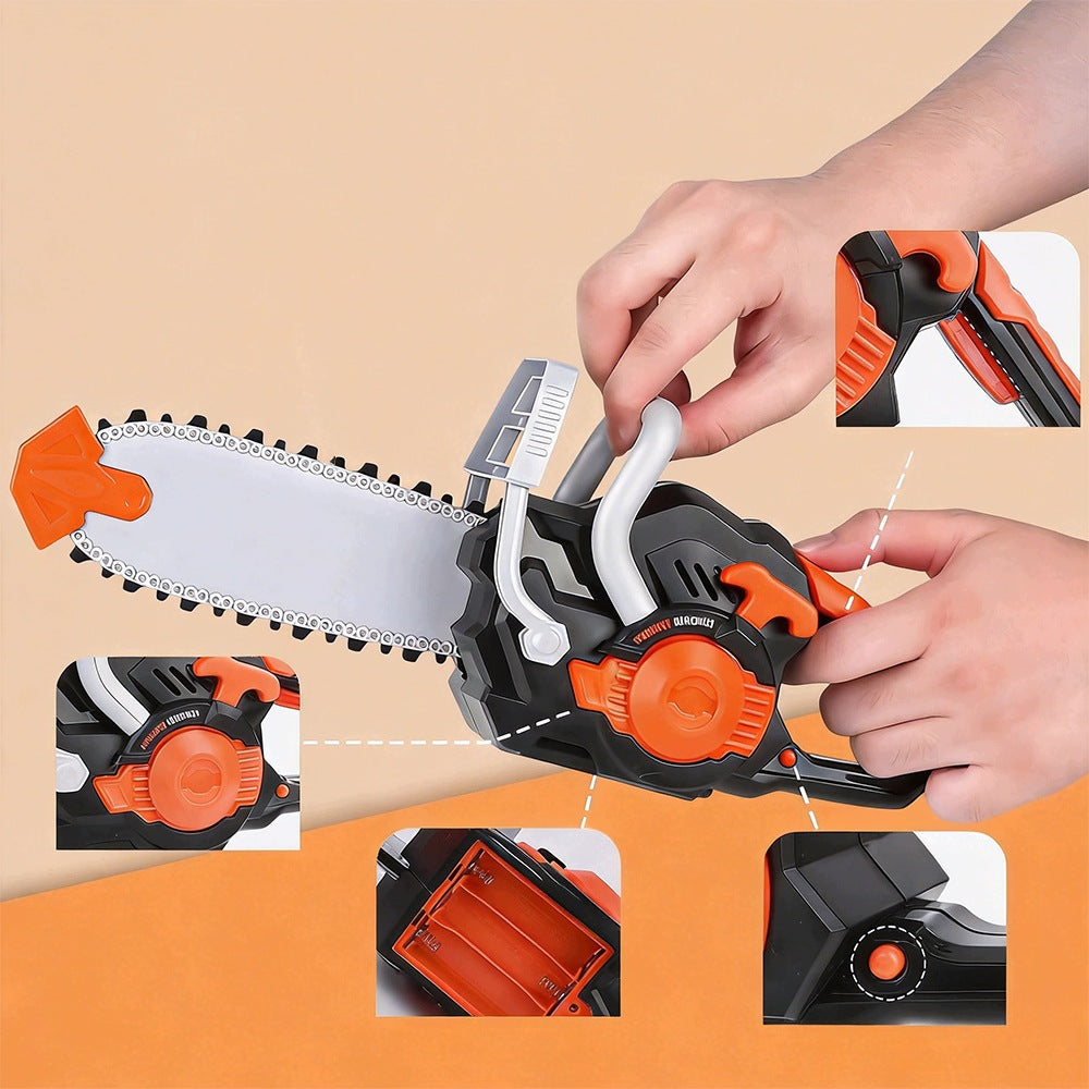 TOYS TOOLS ELECTRIC SAW AND DRILL FOR CHILDREN 3+ 32 ELEMENTS Brand Bedee
