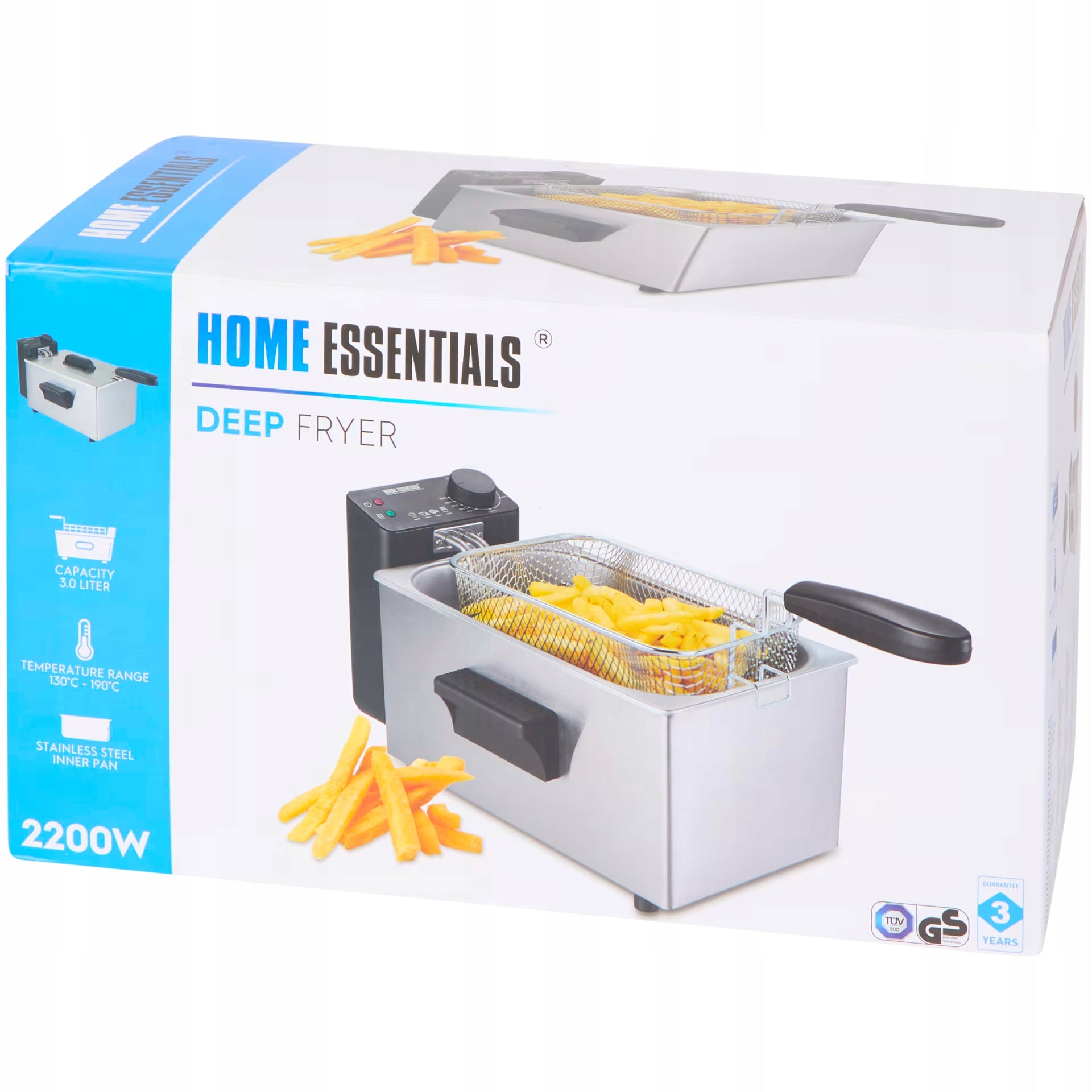 TRADITIONAL AIR FRYER 2200W STAINLESS 3L COMPACT AIR FRYER Manufacturer code FR-6946