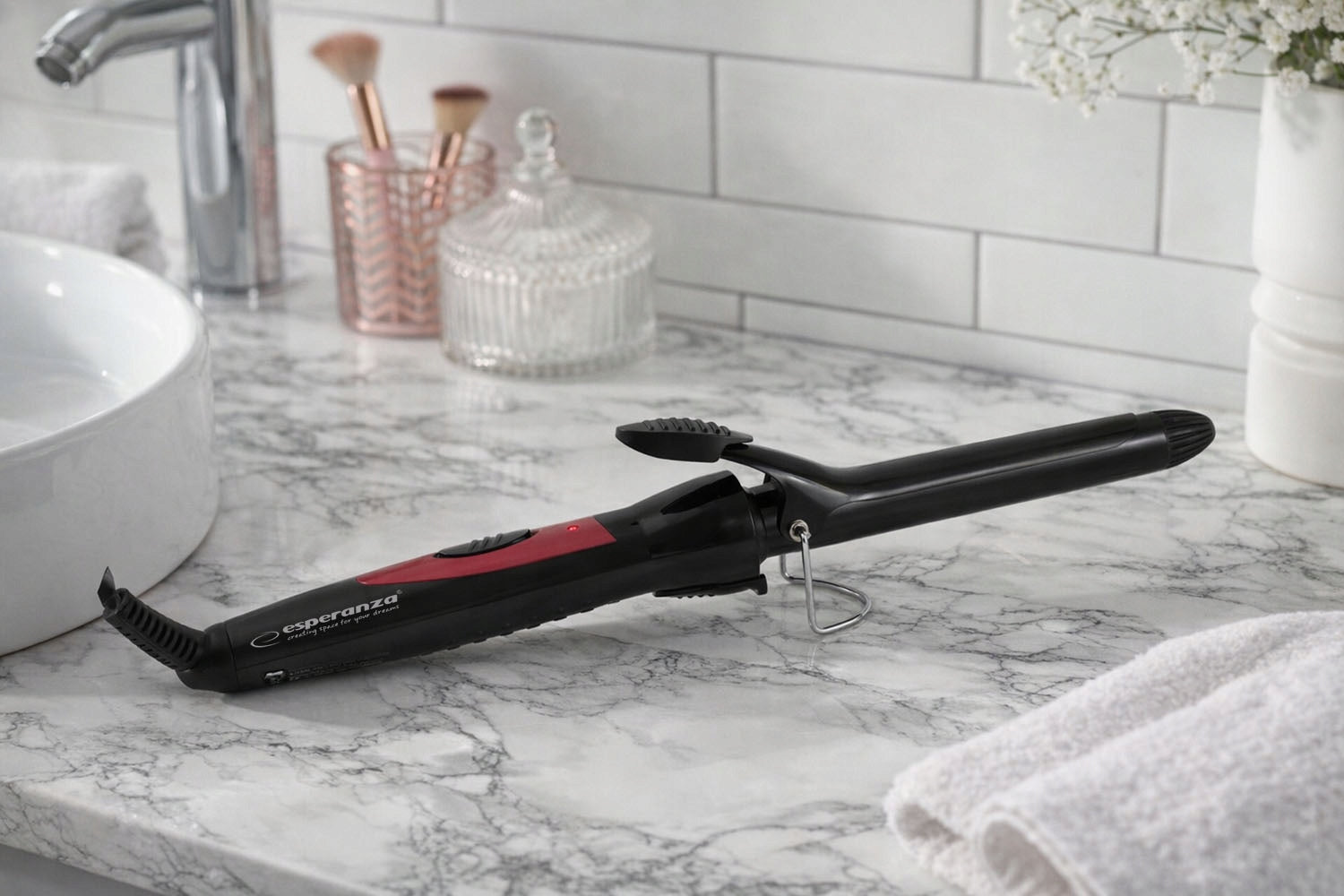 TRADITIONAL CURLING HAIR CURLER CERAMIC CURLS 16MM Manufacturer code Lokówka do włosów szybko nagrzewajaca