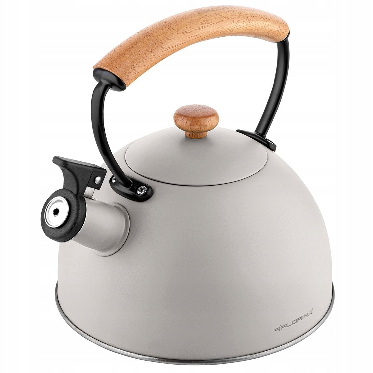 TRADITIONAL KETTLE Large Stainless Steel teapot Nature Line Grey 2,3L Induction Packaging status original