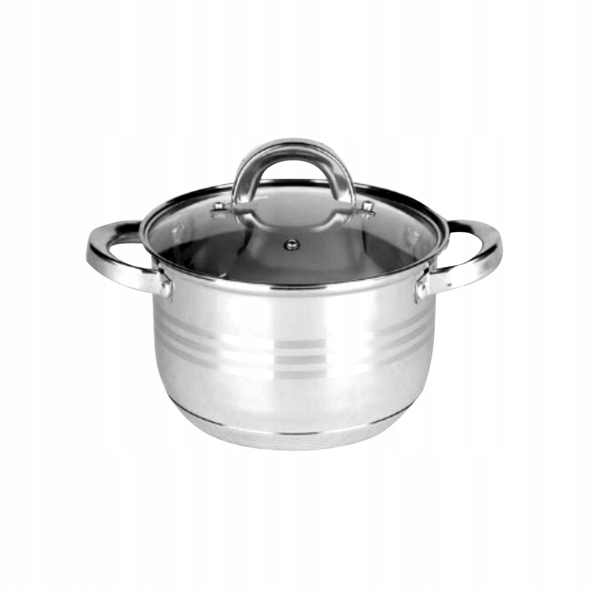 TRADITIONAL STEEL POT 14cm with LID INDUCTIONS GAS 1,2L Ronner AUSTRIA Packaging status original