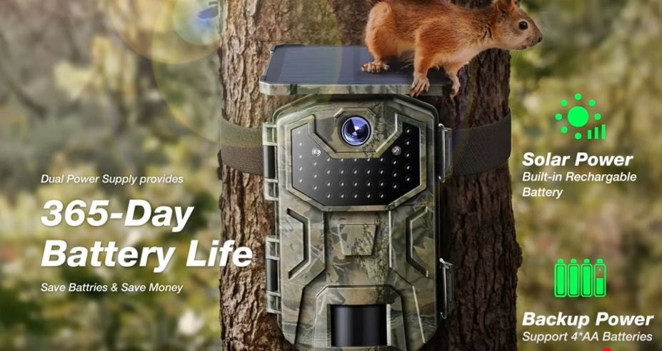 TRAIL CAMERA NIGHT VISION FOREST CAMERA iZEEKER IG220 36MP SOLAR BATTERY EAN (GTIN) 850039826542