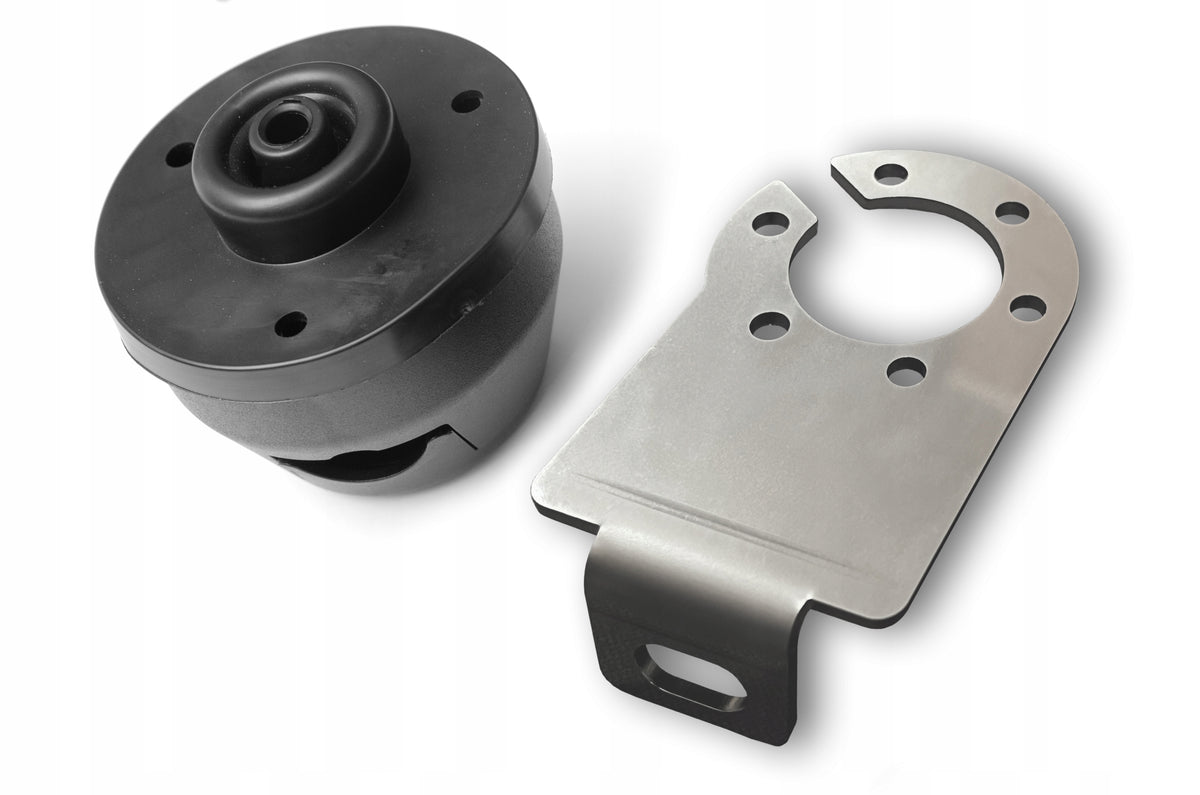 TRAILER SOCKET + GASKET + MOUNTING + SCREWS Manufacturer's catalog number MP713-INOX