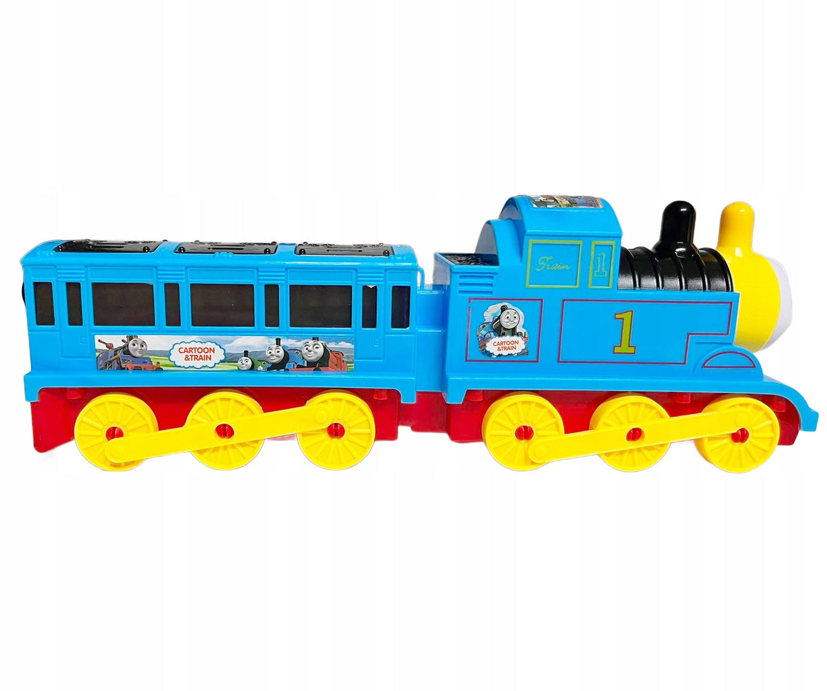TRAIN TOMEK LOCOMOTIVE CLOTHES RIDES GLOWING GAME EAN (GTIN) 6944796143555