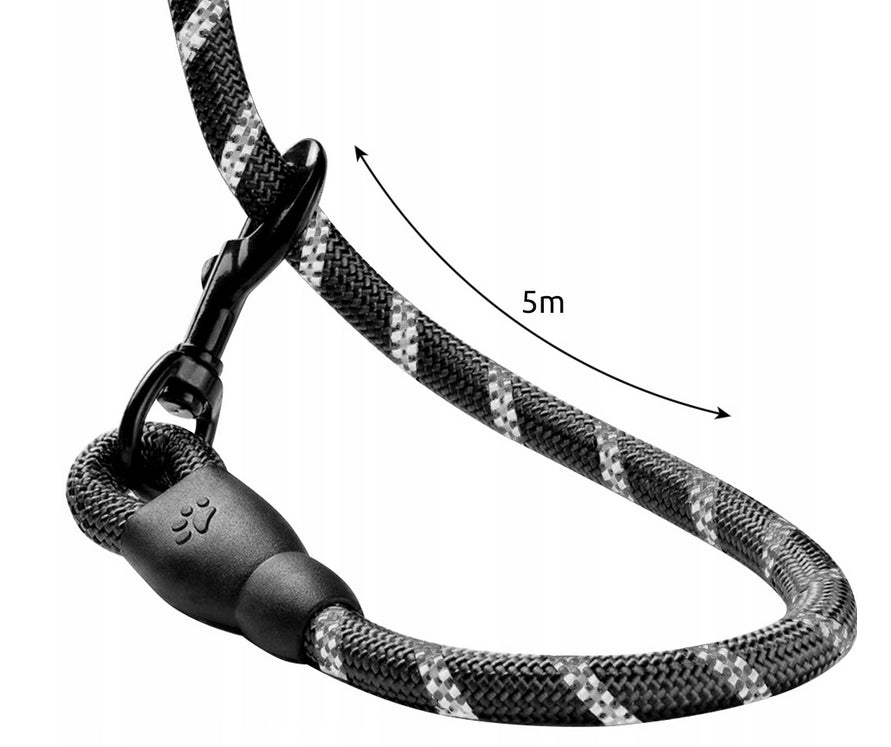 TRAINING LEASH 5m FOR DOG LONG THICK STRONG CORD Manufacturer code Linka Treningowa 5m Smycz Dla Psa