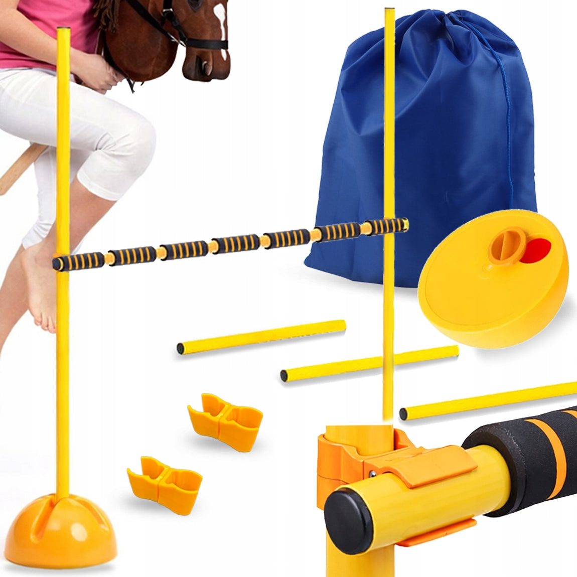 TRAINING OBSTACLE FOR HOBBY HORSE JUMPING ACCESSORIES HORSE FENCE 150