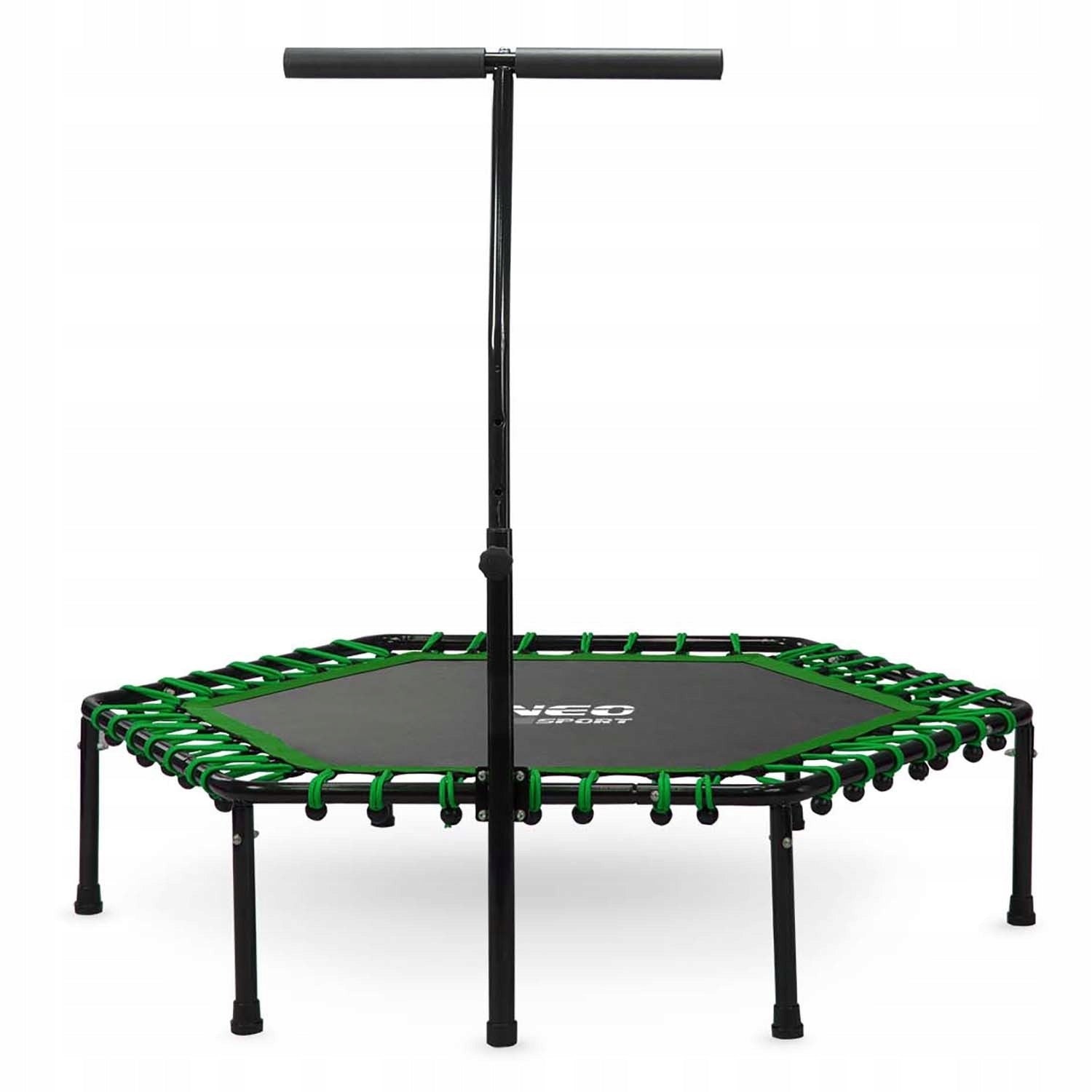 TRAMPOLINE WITH HANDLE 100kg FITNESS TRAINING FOR EXERCISE FAT BURNING Brand no brand