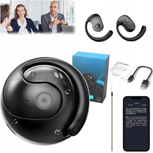 TRANSLATOR BLUETOOTH TRANSLATION HEADPHONES 144 TWO-WAY LANGUAGES Model 6974204288684