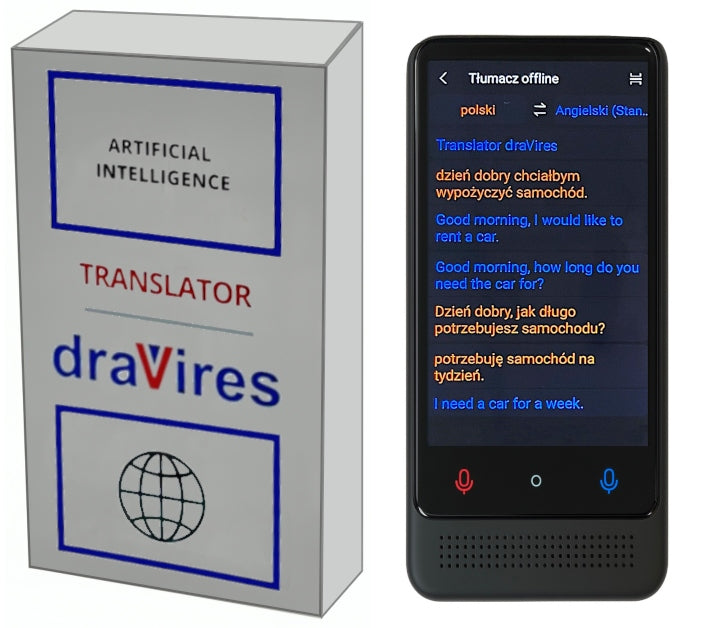 TRANSLATOR Polish works without Internet OFFLINE WIFI