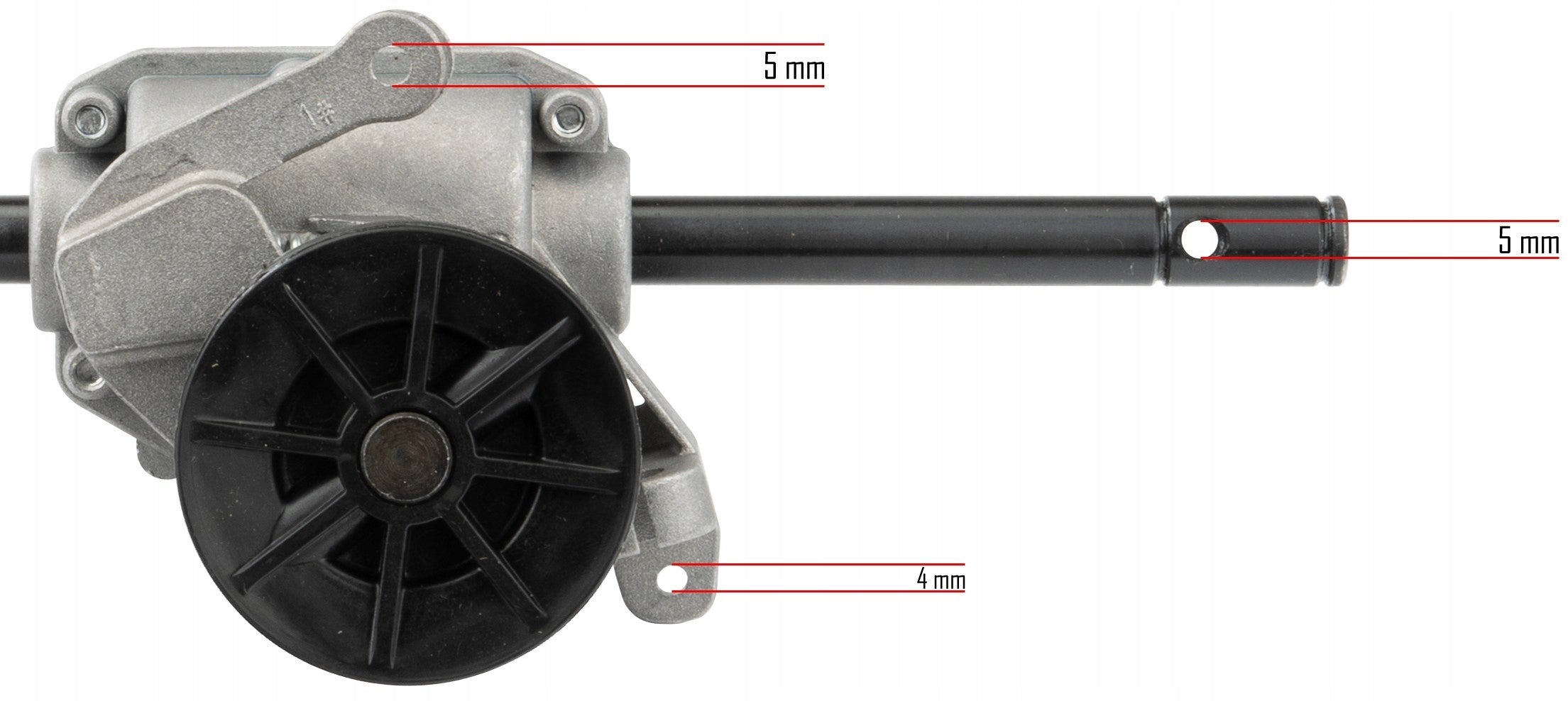 TRANSMISSION FOR COMBUSTION MOWER MECHANISM DRIVE SYSTEM GEARBOX 485mm Manufacturer code PRZEKŁADNIA_PM-KSS-700SH-PR