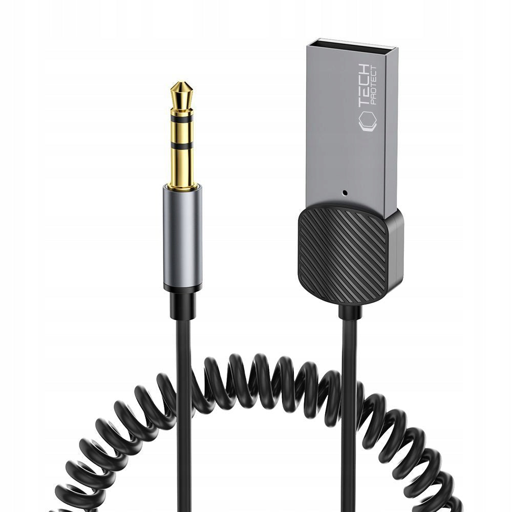TRANSMITTER ADAPTER BLUETOOTH RECEIVER FOR CAR AUX WITH MICROPHONE Packaging status original