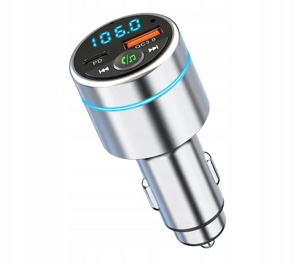 TRANSMITTER FM BLUETOOTH PD 30W USB/ USB-C BC61 CAR CHARGER Manufacturer code 6916872363492
