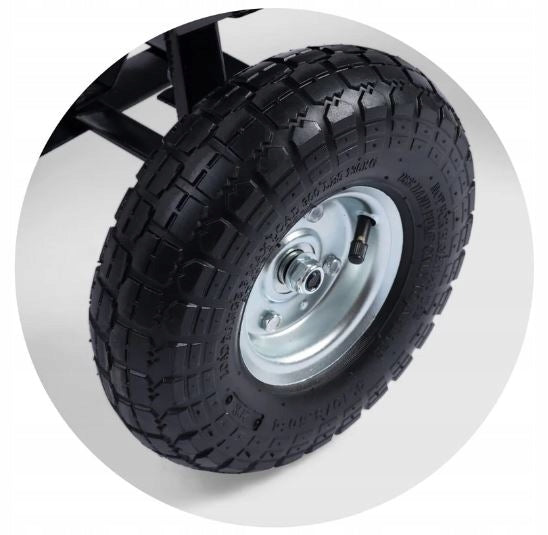 TRANSPORT GARDEN TROLLEY 4-WHEEL 200kg 75l. Wheels number 4