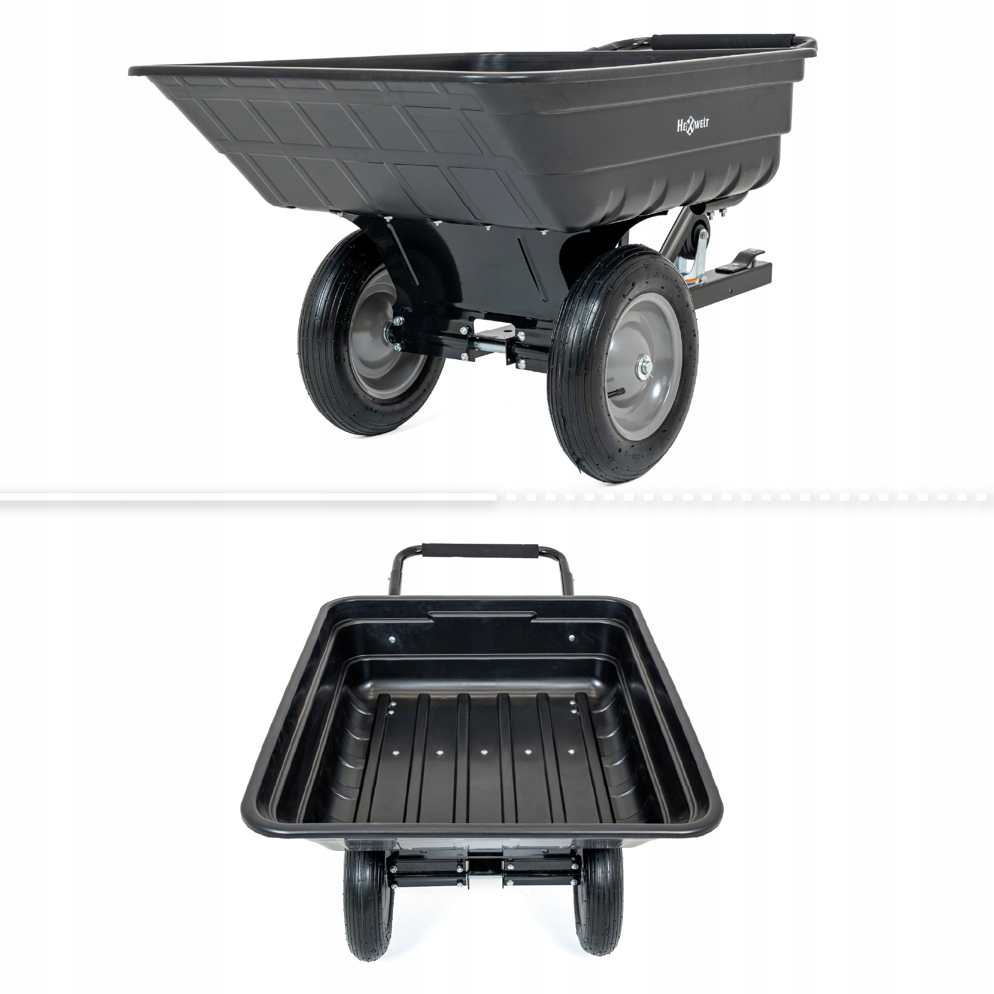 TRANSPORT TRAILER FOR QUAD TRACTOR 200KG GARDEN WHEELBARROW CRADLE ABS Manufacturer code HW-ABS-TRAILER