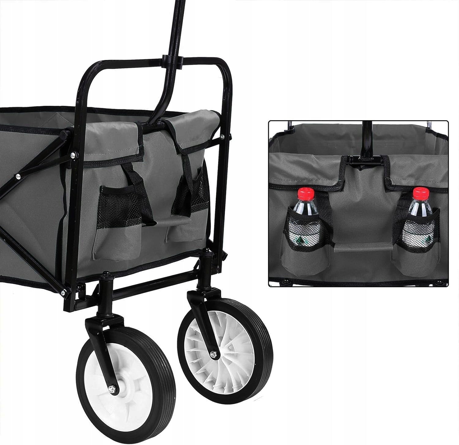TRANSPORT TROLLEY FOLDING BEACH GARDEN HIKING 100L STRONG LARGE Wheels number 4