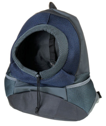 TRANSPORTER BACKPACK BAG FOR SMALL DOG CAT RABBIT WITH CLASP INSIDE