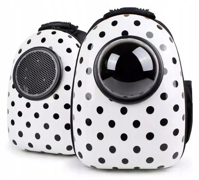 TRANSPORTER BACKPACK CAT BAG DOG SPACE WHITE
